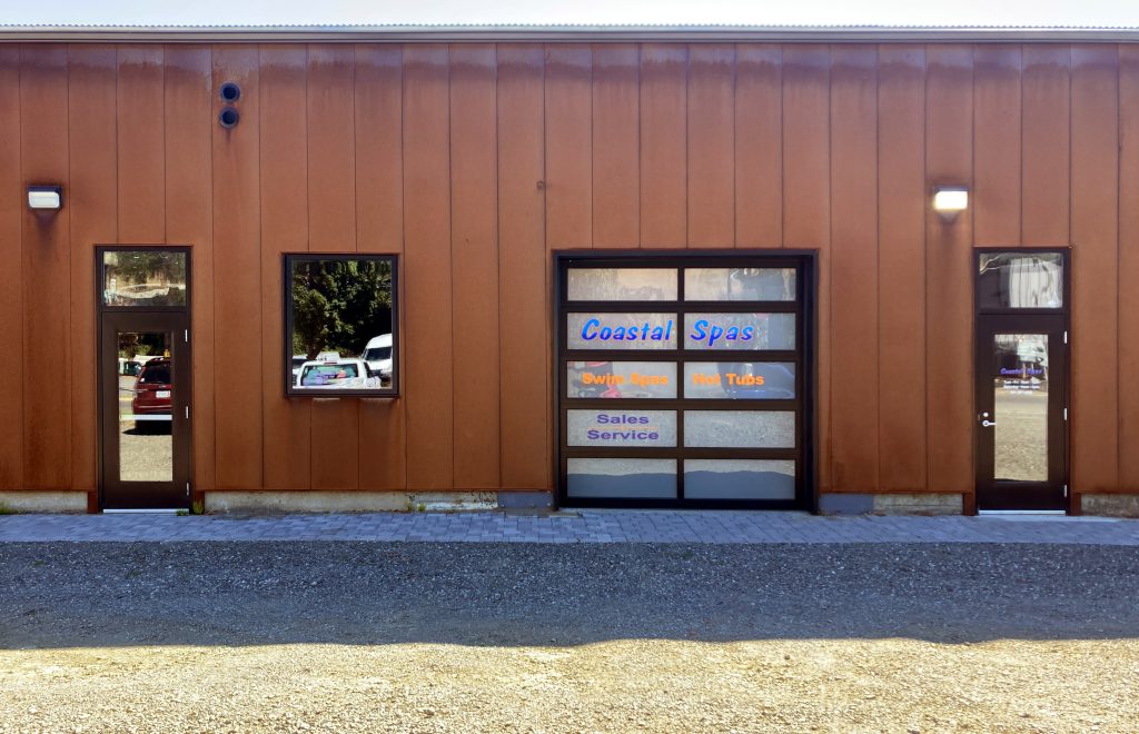 Coastal Spas front of building